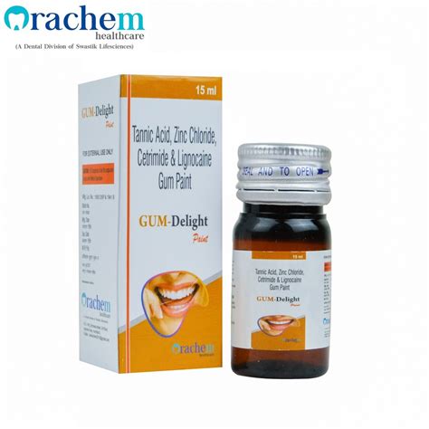 Tannic Acid Zinc Chloride Cetrimide Lignocaine Gum Paint At Rs