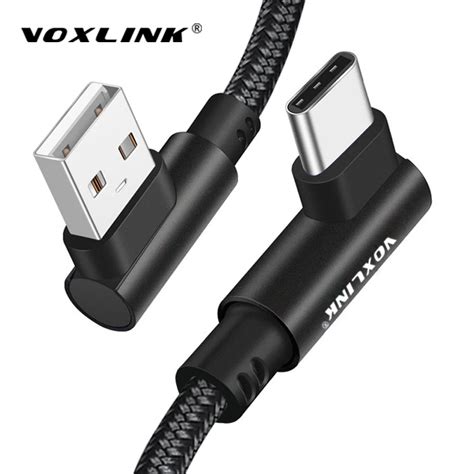 Voxlink Cable Usb Tipo C De Carga R Pida Cargador De Datos De