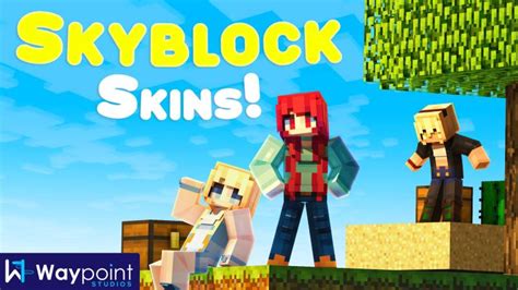 Skyblock Skins By Waypoint Studios Minecraft Skin Pack Minecraft