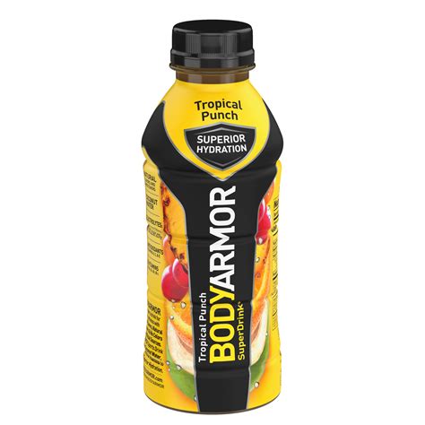 Bodyarmor Sports Drinktropical Punch 16 Fl Oz 12 Count