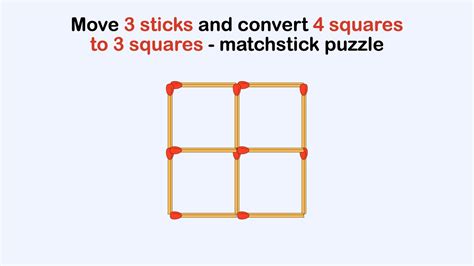 Matchstick Puzzles With Answers To Improve Your Brain 41 Off