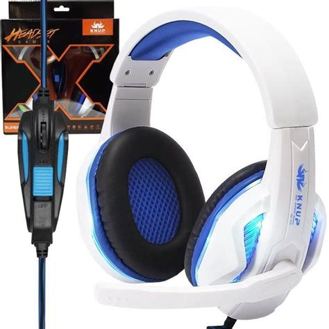 Headset Gamer Fone Ouvido Com Microfone Usb P2 Led Pc Ps4 Celular Jogos