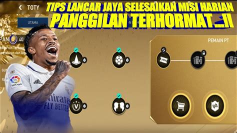 FIFA MOBILE KEMBALI BERBAGI TIPS UNTUK SOBAT F2P TIPS TRICK YouTube