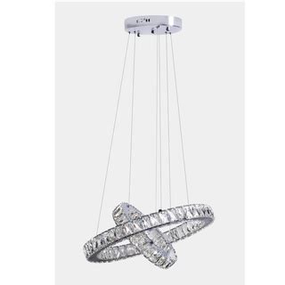 Pendente Cristal Led Arcos W Cm Controle Sindora Shopee