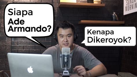 Siapa DR Ade Armando Kenapa Dia Dikeroyok Dan Dipukuli YouTube