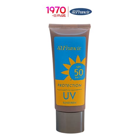 Clearance Stfrancis Protection Uv Sunscreen Spf 50 Pa 80g ครีม