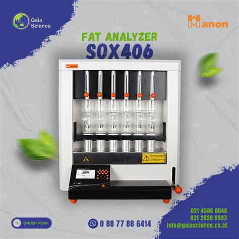 SOX406 Hanon Fat Analyzer Soxhlet Extraction PT Gaiascience Indonesia