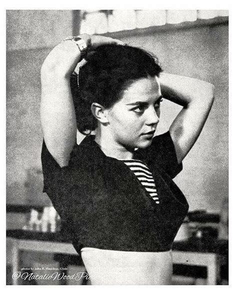 Natalie In Rehearsal For Marjorie Morningstar 1958 Blackandwhite