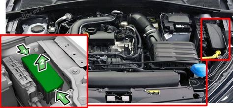 Предохранители и реле Skoda Fabia (Mk4; 2021-2023) - Предохранители
