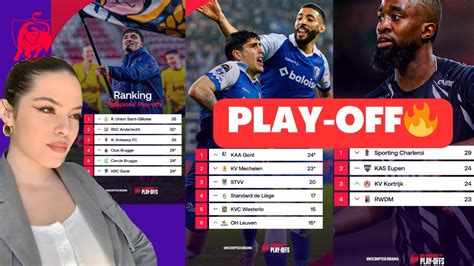 PRO LEAGUE🇧🇪: COME FUNZIONANO I PLAY-OFF - YouTube