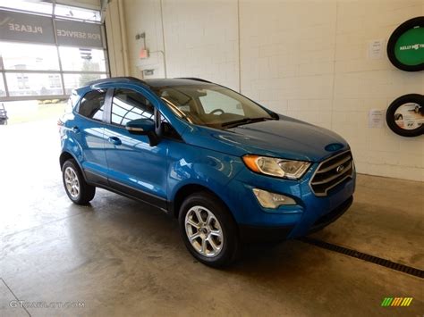 Blue Candy Metallic 2019 Ford Ecosport Se 4wd Exterior Photo 131326707