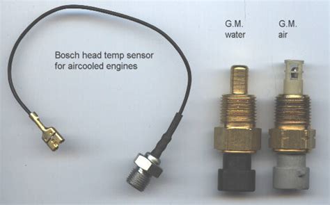 18 Npt Temp Sensors Are Available On Request