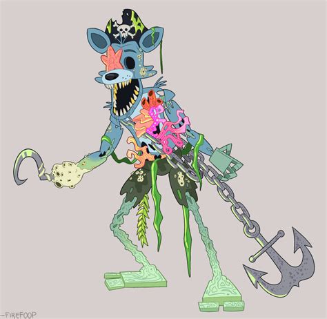 Shipwreck Foxy Fnaf Ar Skin Concept Fivenightsatfreddys