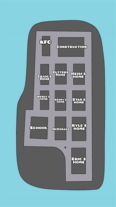 South park map politic by JohnChri2554 on DeviantArt