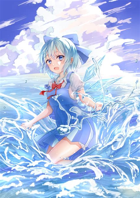 Cirno Touhou Image By Kinokoko99 2692441 Zerochan Anime Image Board