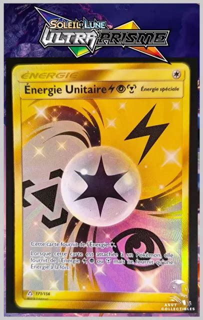 Carte Pok Mon Energie Unitaire Sl Soleil Lune Ultra Prisme Fr