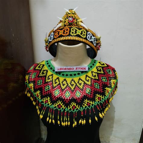 Jual Satu Set Topi Mahkota Dan Kalung Dan Anting Dan Rompi Dada