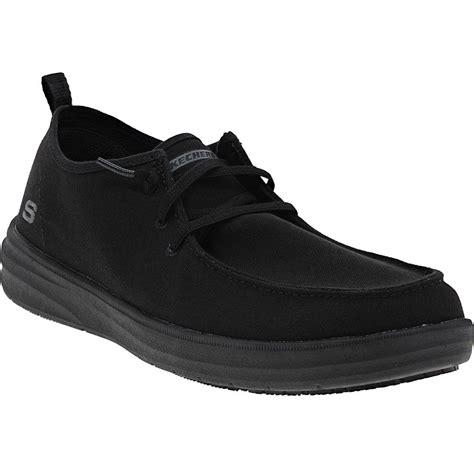 Skechers Work Melo Mens Slip Resistant Work Shoes Rogans Shoes