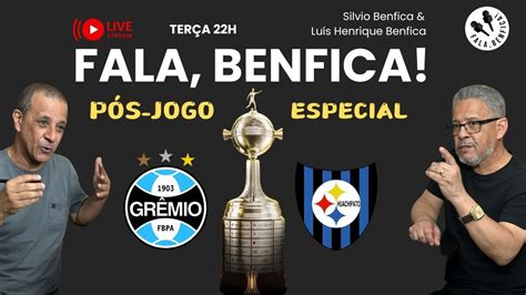 09 04 24 LIVE37 PÓS JOGO GRÊMIO X HUACHIPATO LIBERTADORES 2024