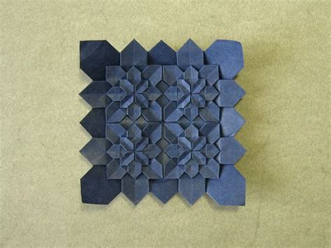 Stylish ORIGAMI High Density Hydrangea Tiles Shuzo Fujimoto And