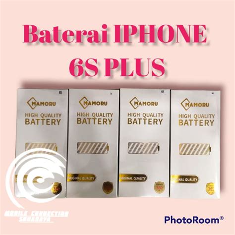 Jual Battray Baterai Battrey Baterai Iphone 6s Plus MAMORU Shopee