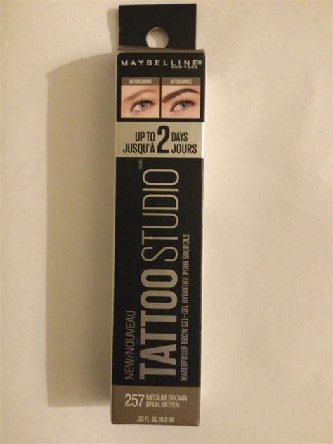 Maybelline Tattoo Studio Waterproof Brow Gel Your Choice Ebay