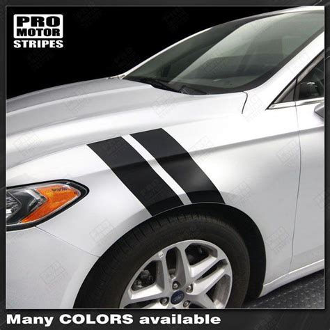 Ford Fusion 2013 2021 Fender Hash Accent Side Stripes 122551591925 Pro Motor Stripes