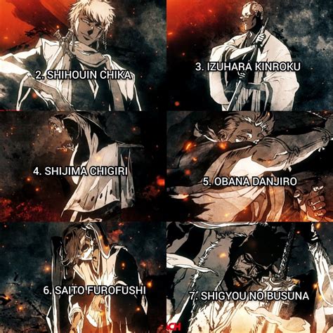 Bleach TYBW Revela El Nombre Oficial De Los Miembros Del Gotei 13 Original