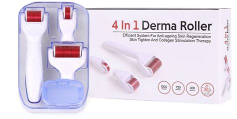 Мезороллер DRS 4 в 1, комплект мезоролеров для домашнего использования ...