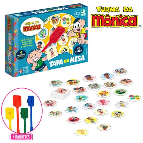 Tapa Na Mesa Turma Da Monica Jogo De Mem Ria Infantil Educativo