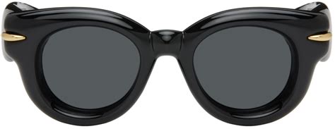 Loewe Black Inflated Sunglasses Ssense