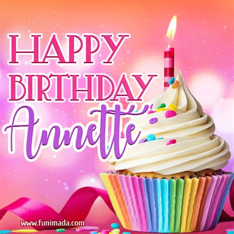 Happy Birthday Annette Images Printable Template Calendar