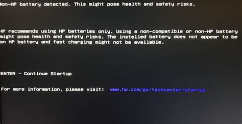 Hp Omen Non Hp Battery Detected Problem Hp Support Community 7184344