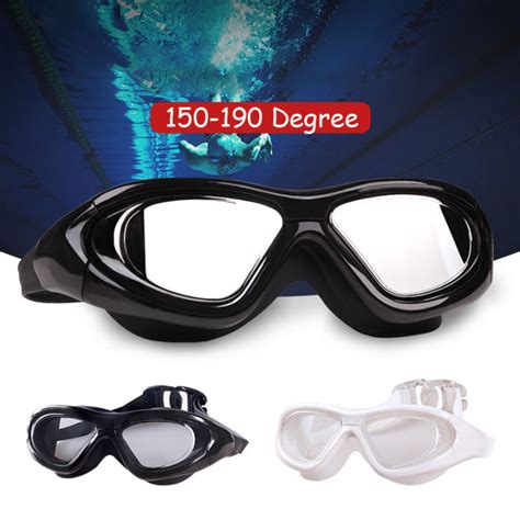 1 5 To 9 0 Anti Fog UV Protecion Myopia Swim Glasses Zero Diopter