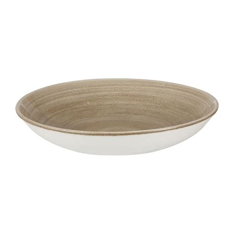 Churchill Stonecast Patina Antique Coupe Bowls Taupe 248mm Pack Of 12