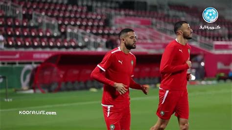 تداريب انفرادية لمجموعة من لاعبي المنتخب المغربي بسبب الإصابة Youtube