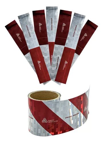 Kit 30 Faixa Refletiva Lateral 1 Parachoque Avery Dennison Frete grátis