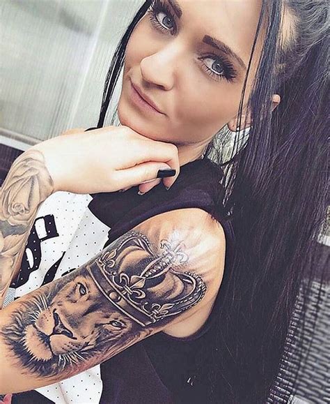 queen sleeve tattoos  women crown sleeve tattoos  women la