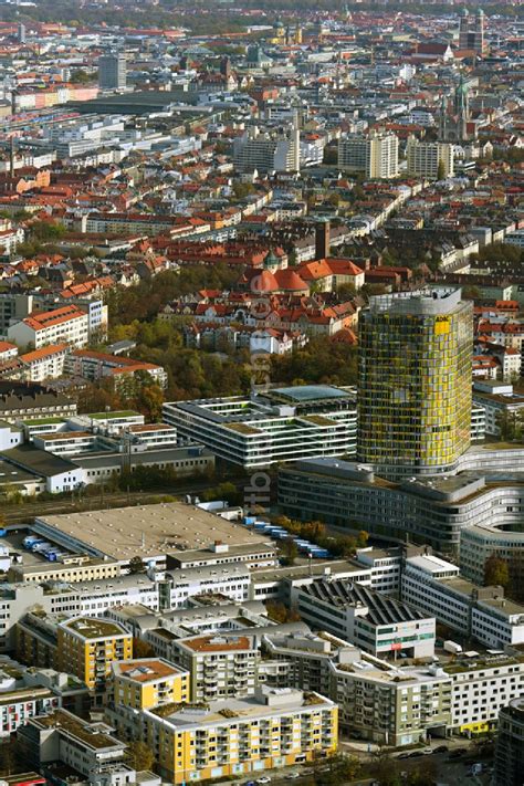 Luftbild M Nchen Mehrfamilienhaus Wohnanlage Im Ortsteil Sendling