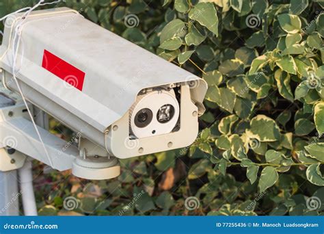 Old security camera stock photo. Image of record, industrial - 77255436