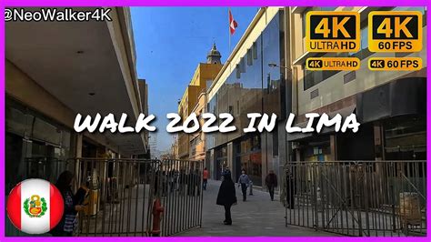 Obras Jr Ica Ucayali Lima Walk Tour K Uhd Fps Youtube