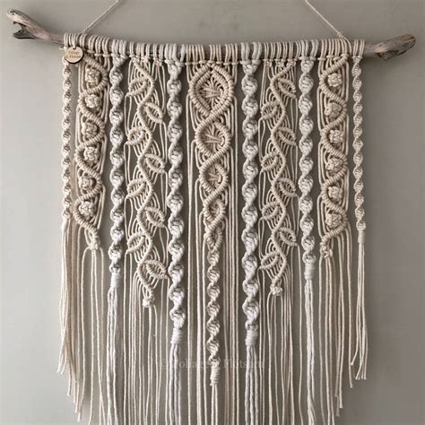 Large Macrame Wall Hanging Bohemian Woven Wall Decor Etsy UK