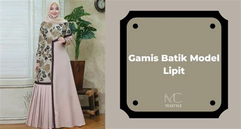 8 Model Gamis Batik Pesta Terbaik, Auto Tampil Cantik - MC Texstyle Blog