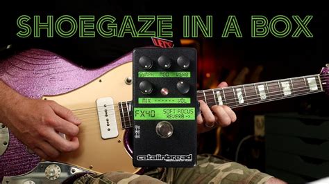 Instant Shoegaze Tones Catalinbread Soft Focus Reverb Pedal Demo Youtube