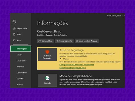 Como Habilitar E Desabilitar Os Macros No Excel Aplicativos E