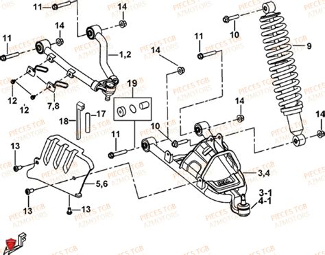 Vue Eclatee Piece Suspension Avant Tgb Blade Hot Sex Picture