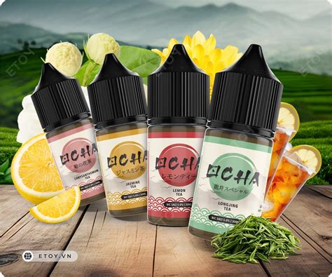 Ocha Salt Chrysanthemum Tea 30ml Tinh Dầu Vape Pod Chính Hãng