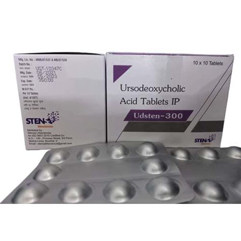 Ursodeoxycholic Acid Tablets IP Manufacturer Supplier And Franchise