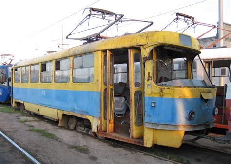 Uljanowsk Tatra T3SU 2 door Nr ВС 2 Foto Elektrischer Nahverkehr