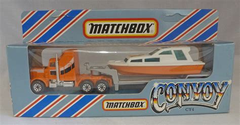 Rockertron Toys Lesney Matchbox Convoy Cy Kenworth Boat Transporter